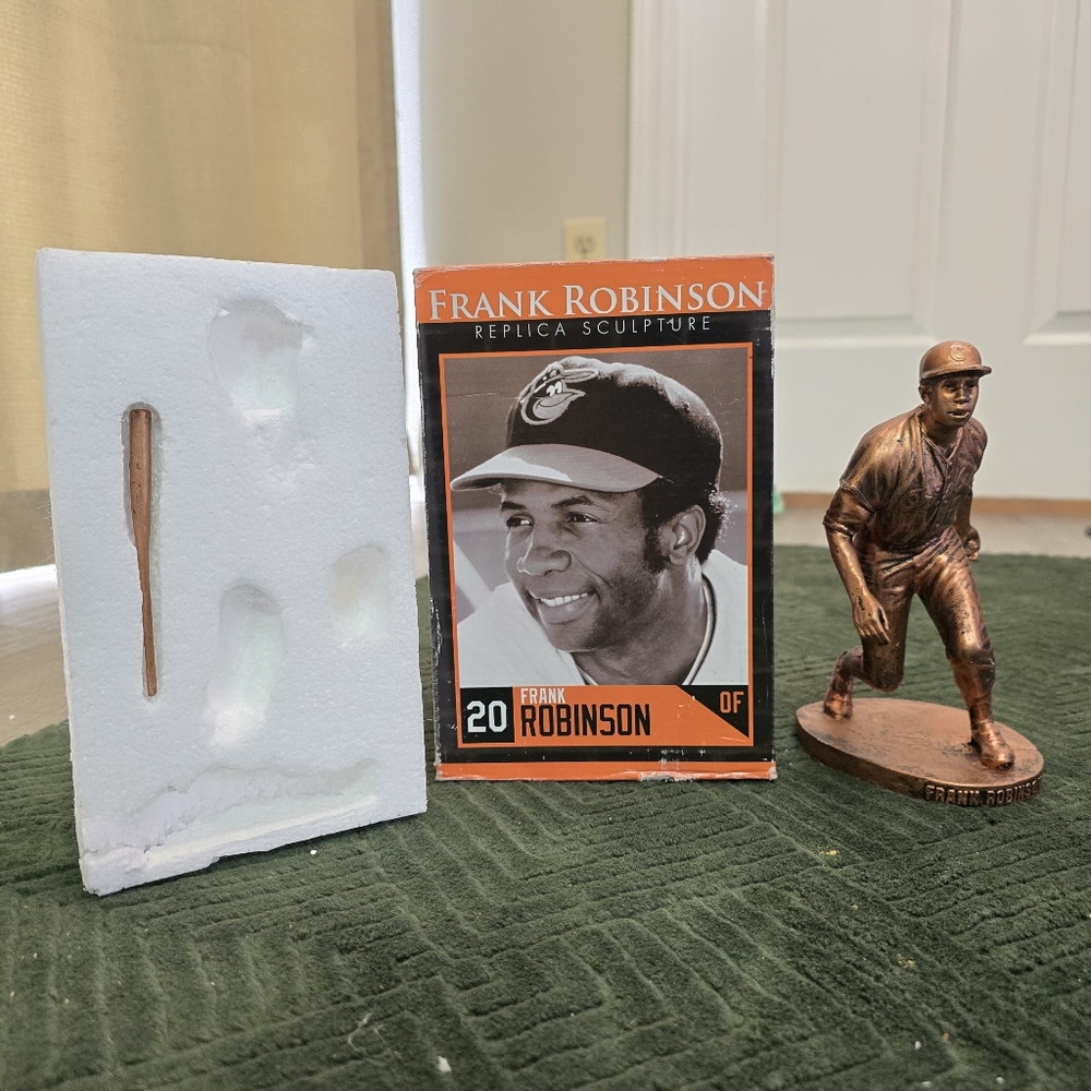 Frank Robinson Replica Sculpture with Box